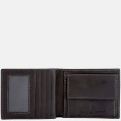 Heren Portemonnees | Gepersonaliseerde Portemonnees^Castelijn en Beerens Castelijn & Beerens Canyon billfold zwart