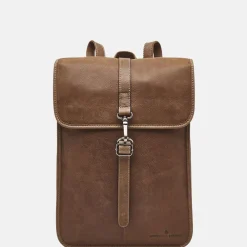 School Rugzakken | School Rugzakken^Castelijn en Beerens Castelijn & Beerens Carisma rugzak 15.6 inch cognac
