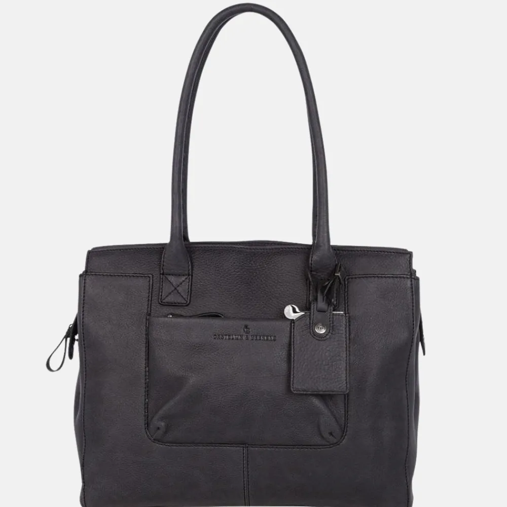 Dames Laptoptassen^Castelijn en Beerens Castelijn & Beerens Carisma laptoptas 15.6 inch zwart