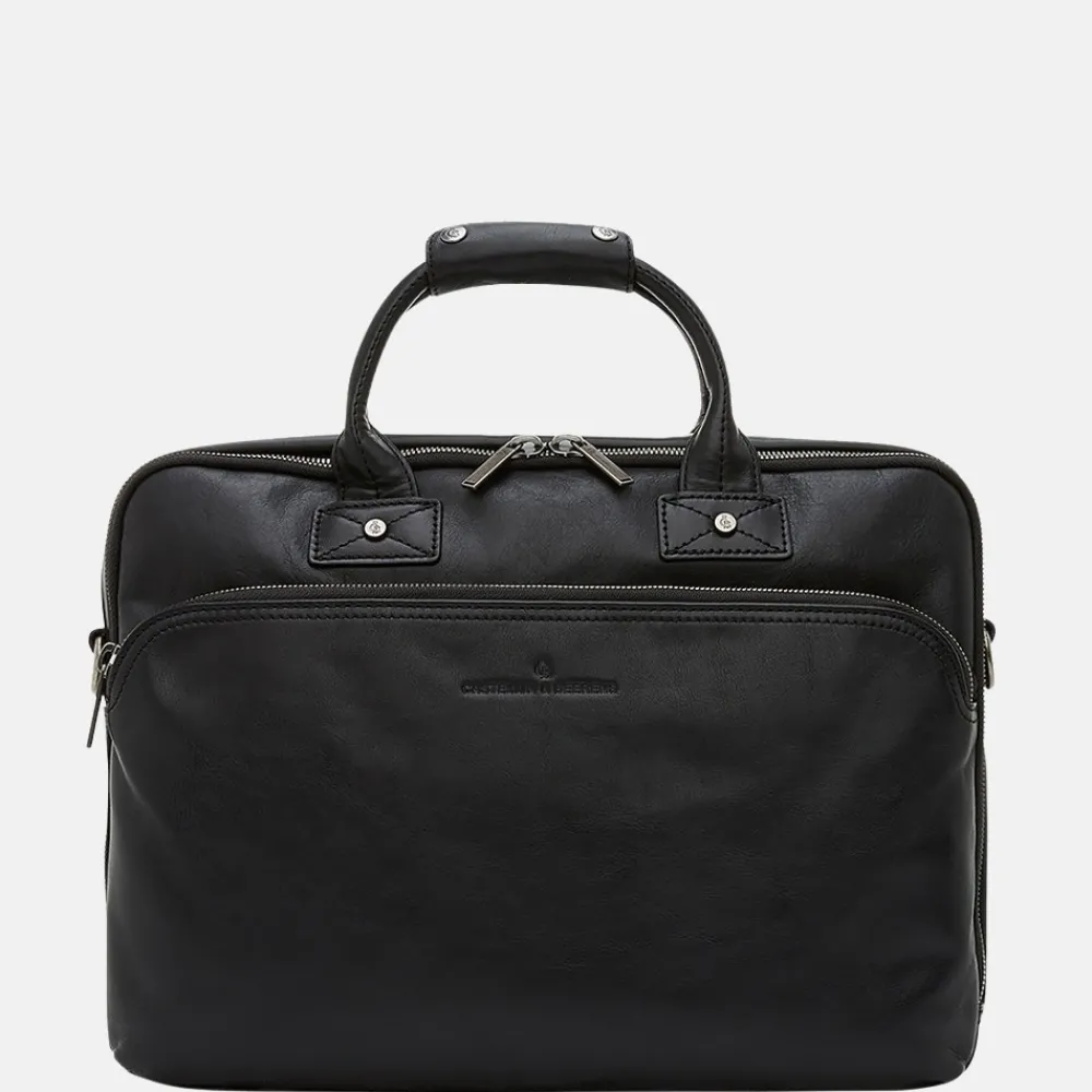 Heren Laptoptassen | Dames Laptoptassen^Castelijn en Beerens Castelijn & Beerens Firenze laptoptas 15.6 inch zwart