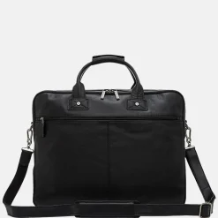 Heren Laptoptassen^Castelijn en Beerens Castelijn & Beerens Firenze laptoptas 17 inch zwart