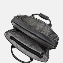 Heren Laptoptassen^Castelijn en Beerens Castelijn & Beerens Firenze laptoptas 17 inch zwart