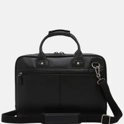 Heren Laptoptassen^Castelijn en Beerens Castelijn & Beerens Firenze laptoptas 15.6 inch zwart