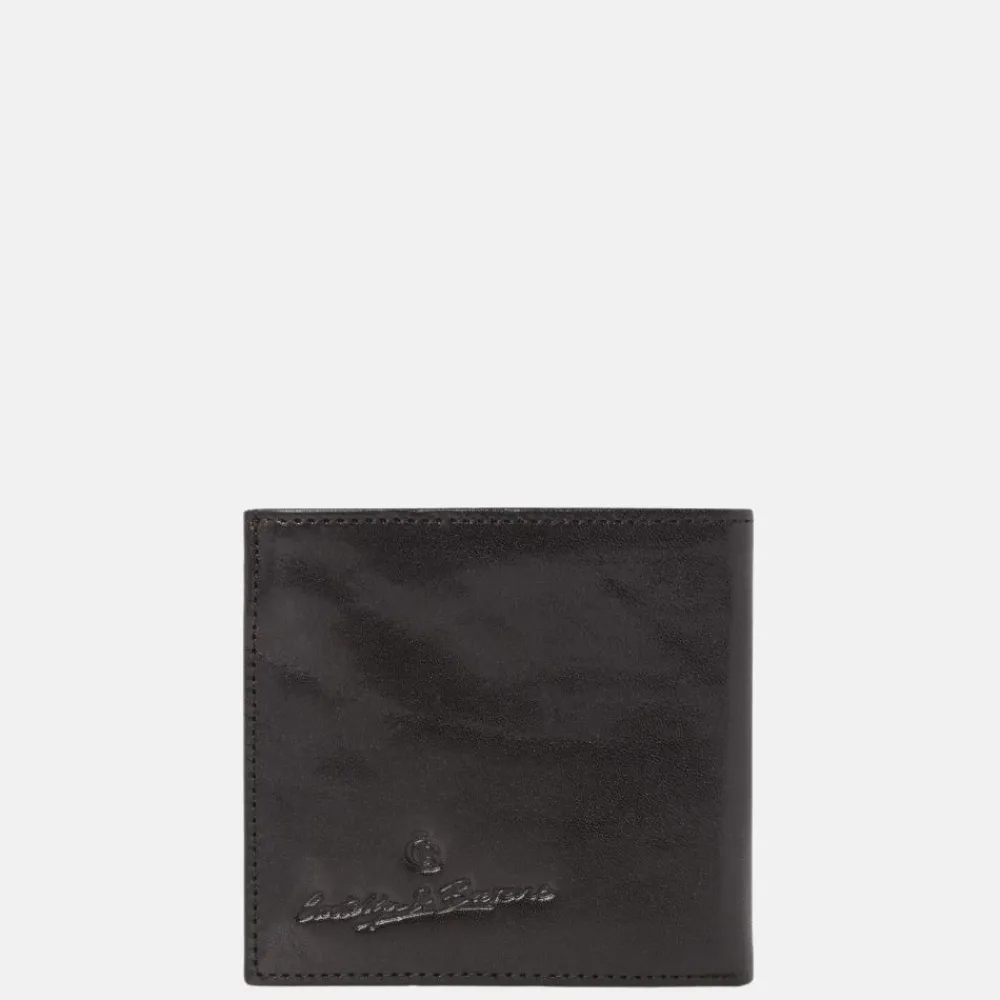 Heren Portemonnees^Castelijn en Beerens Castelijn & Beerens Gaucho Clic-clac billfold zwart