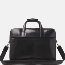 Heren Laptoptassen^Castelijn en Beerens Castelijn & Beerens Gaucho Paul laptoptas 15.6 inch zwart