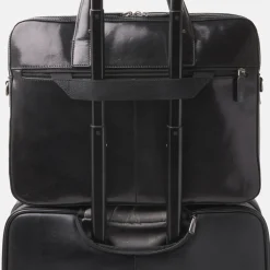 Heren Laptoptassen^Castelijn en Beerens Castelijn & Beerens Gaucho Paul laptoptas 15.6 inch zwart