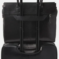Dames Laptoptassen^Castelijn en Beerens Castelijn & Beerens Gaucho Ellen laptoptas 15.6 inch zwart