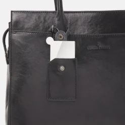 Dames Laptoptassen^Castelijn en Beerens Castelijn & Beerens Gaucho Ellen laptoptas 15.6 inch zwart