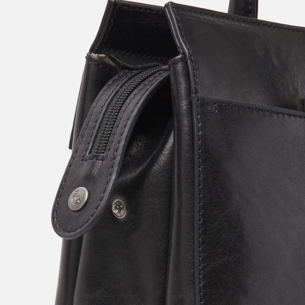 Dames Laptoptassen^Castelijn en Beerens Castelijn & Beerens Gaucho Ellen laptoptas 15.6 inch zwart
