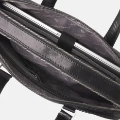 Heren Laptoptassen^Castelijn en Beerens Castelijn & Beerens Gaucho Paul laptoptas 15.6 inch zwart