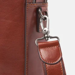 Heren Laptoptassen^Castelijn en Beerens Castelijn & Beerens Gaucho Paul laptoptas 15.6 inch cognac