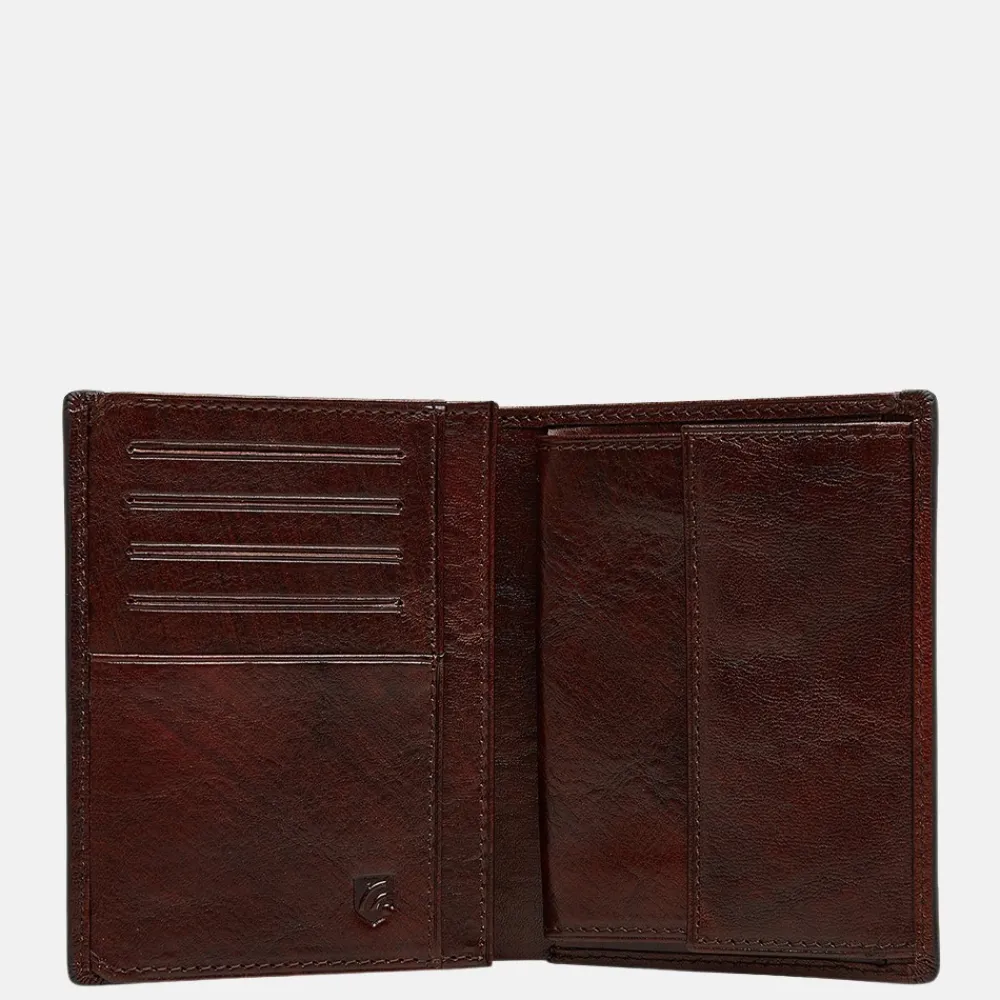 Heren Portemonnees | Gepersonaliseerde Portemonnees^Castelijn en Beerens Castelijn & Beerens Rien billfold cognac