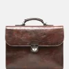 Heren Laptoptassen | Dames Laptoptassen^Castelijn en Beerens Castelijn & Beerens Rien laptoptas 13.3 inch cognac