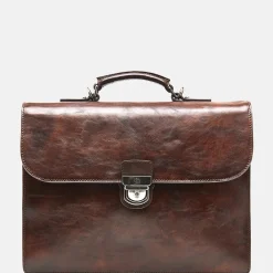 Heren Laptoptassen | Dames Laptoptassen^Castelijn en Beerens Castelijn & Beerens Rien laptoptas 13.3 inch cognac