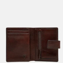 Pasjeshouders | Heren Portemonnees^Castelijn en Beerens Castelijn & Beerens Rien Mini Wallet pasjeshouder cognac