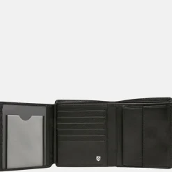 Heren Portemonnees | Gepersonaliseerde Portemonnees^Castelijn en Beerens Castelijn & Beerens Vita billfold zwart