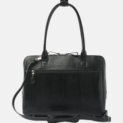 Schoolhandtassen | Dames Laptoptassen^Castelijn en Beerens Donna ver schoudertas 15 inch zwart