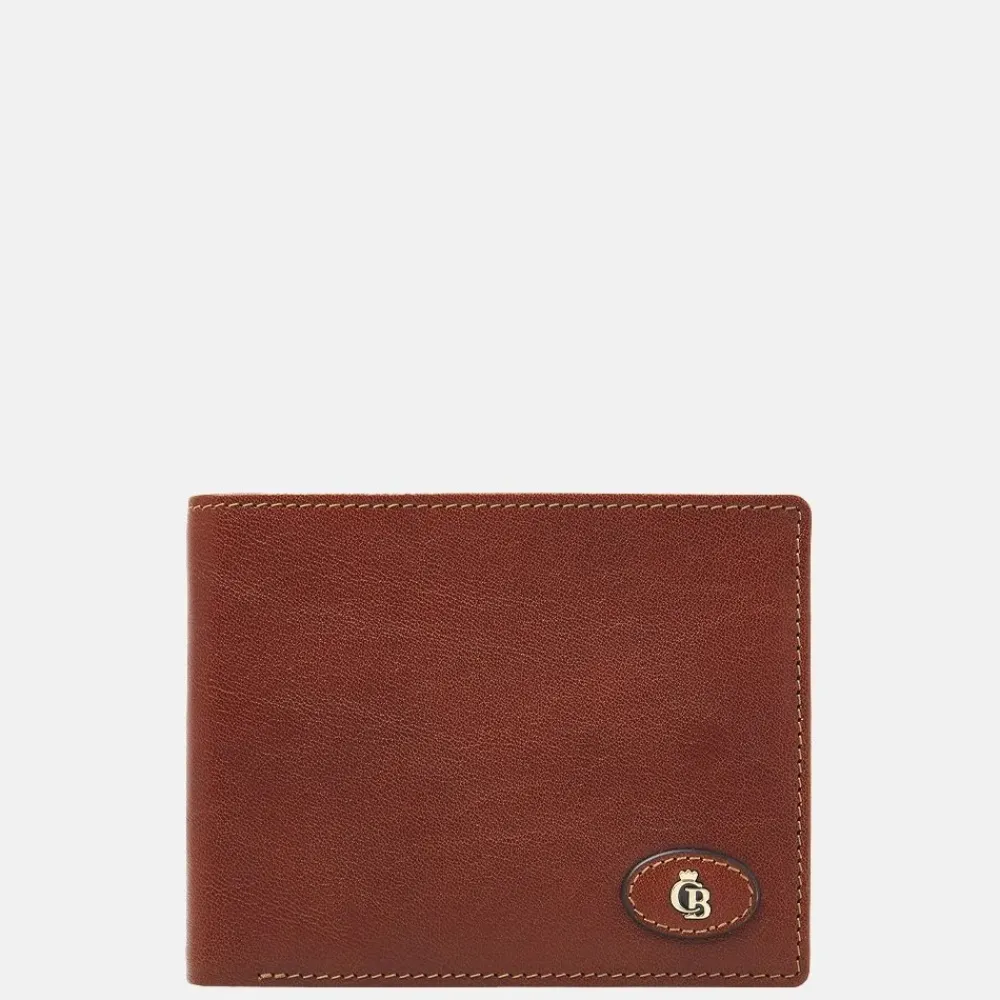 Heren Portemonnees | Gepersonaliseerde Portemonnees^Castelijn en Beerens Gaucho billfold cognac
