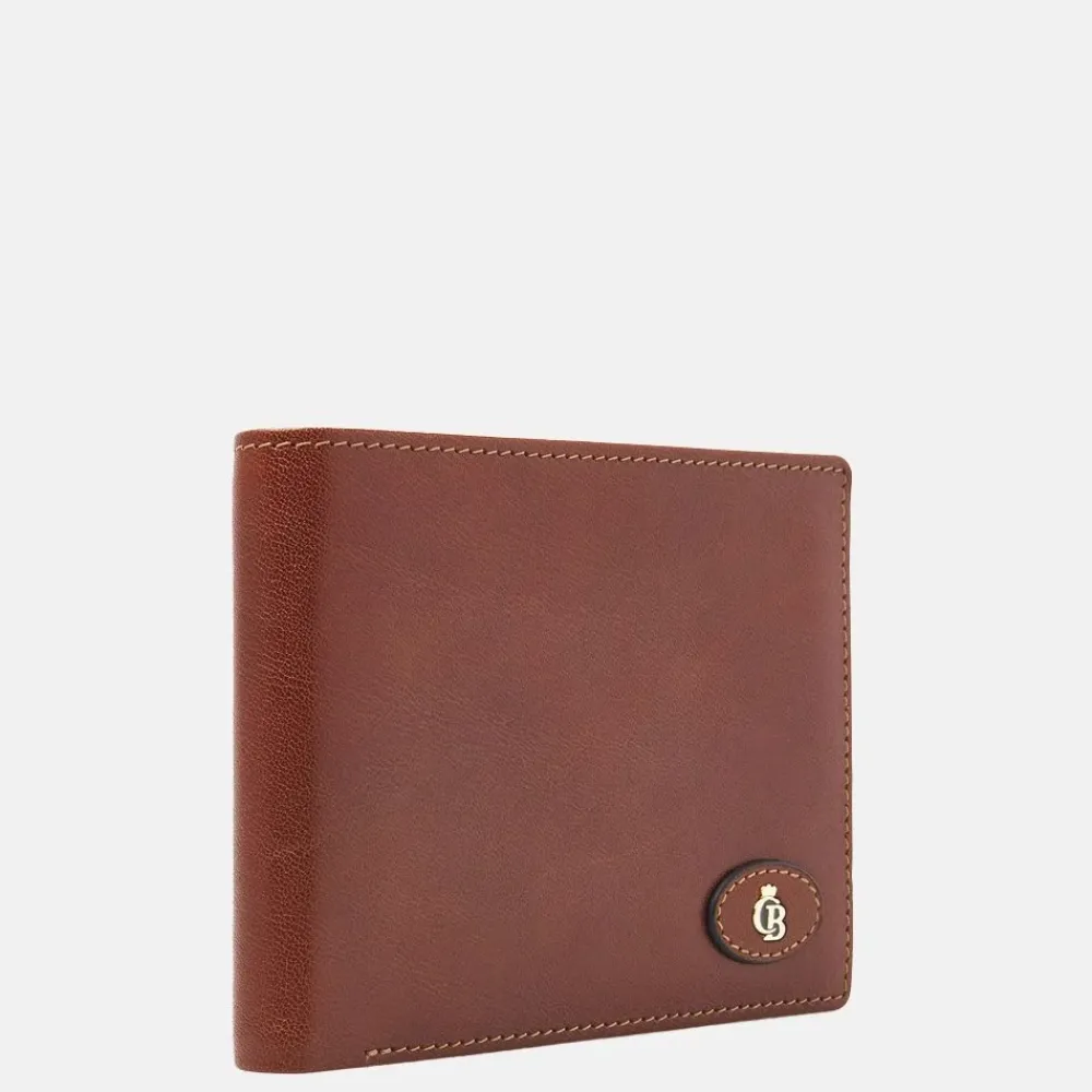 Heren Portemonnees | Gepersonaliseerde Portemonnees^Castelijn en Beerens Gaucho billfold cognac