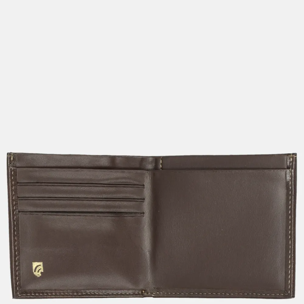 Heren Portemonnees^Castelijn en Beerens Gaucho Clic-clac billfold mocca