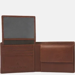 Heren Portemonnees | Gepersonaliseerde Portemonnees^Castelijn en Beerens Giftbox billfold lichtbruin