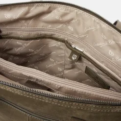 Dames Laptoptassen^Castelijn en Beerens laptoptas 15 inch dark military