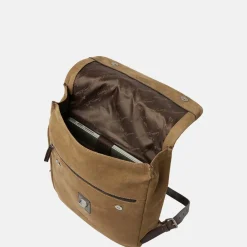 Vrijetijd Rugzakken | Laptop Rugzakken^Castelijn en Beerens Nubuck rugzak 15 inch taupe