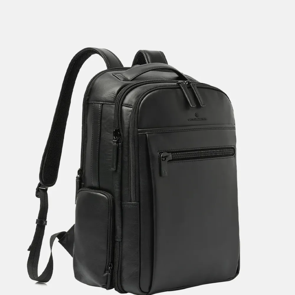 Vrijetijd Rugzakken | Laptop Rugzakken^Castelijn en Beerens Uniform rugzak 15 inch zwart