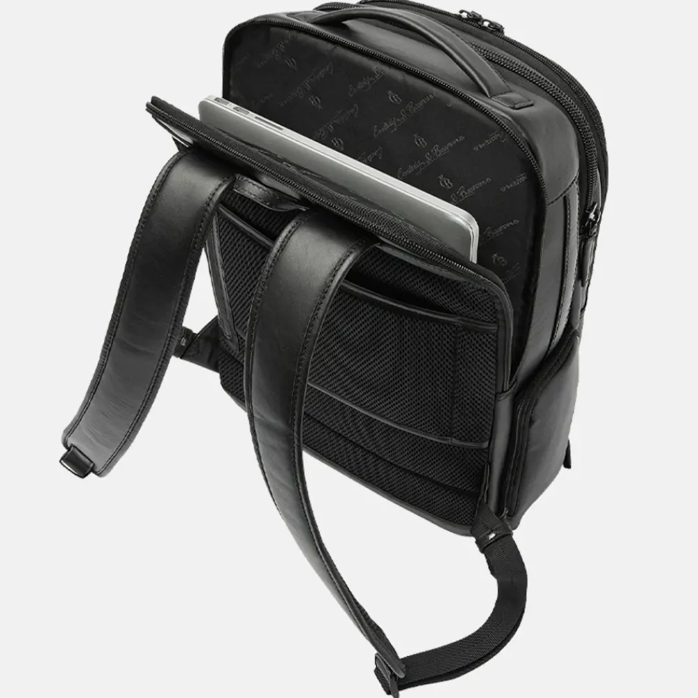 Vrijetijd Rugzakken | Laptop Rugzakken^Castelijn en Beerens Uniform rugzak 15 inch zwart