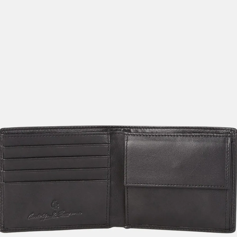 Heren Portemonnees | Gepersonaliseerde Portemonnees^Castelijn en Beerens Vita billfold zwart