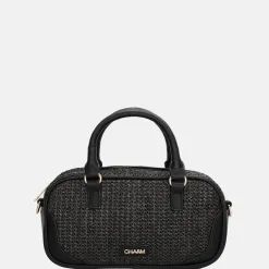 Handtassen^Charm London Charm Hillingdon London handtas zwart
