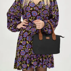 Handtassen^Charm London Buckingham handtas S zwart
