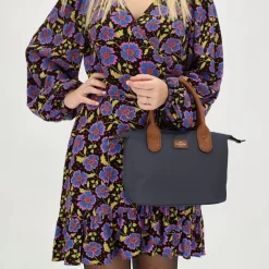 Handtassen^Charm London Buckingham handtas S blauw