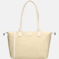 Shoppers^Charm London Buckingham Mono shopper M creme