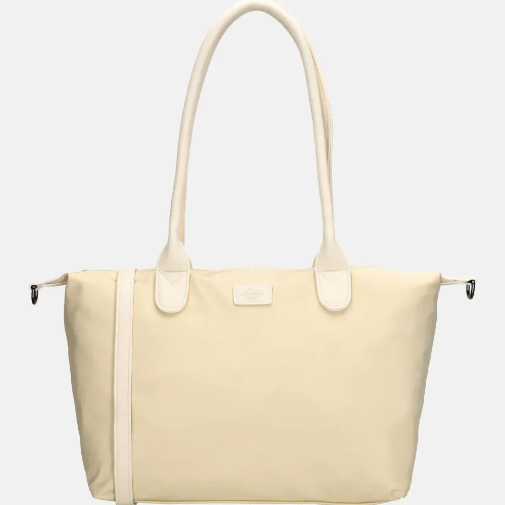 Shoppers^Charm London Buckingham Mono shopper M creme