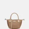 Crossbody Tassen^Charm London Buckingham Mono crossbody tas XS lichttaupe