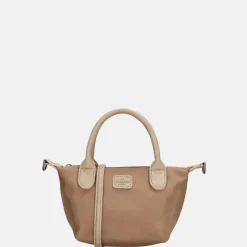Crossbody Tassen^Charm London Buckingham Mono crossbody tas XS lichttaupe