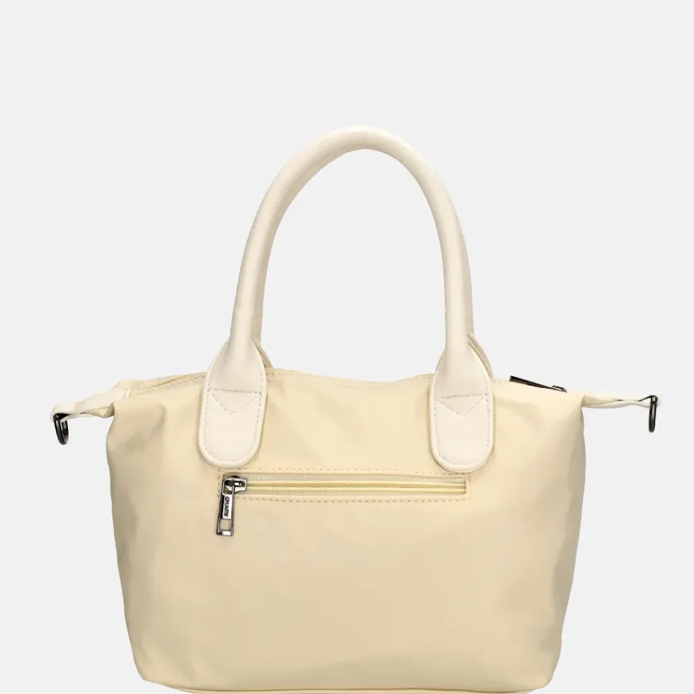 Handtassen^Charm London Buckingham Mono handtas creme