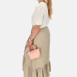 Crossbody Tassen^Charm London Buckingham Mono crossbody tas XS lichtroze