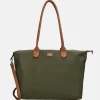 Schoolhandtassen | Dames Laptoptassen^Charm London Buckingham shopper met 15.6 inch laptopvak L olijfgroen