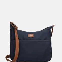 Schoudertassen^Charm London Buckingham schoudertas blauw