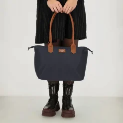 Shoppers^Charm London Buckingham shopper L blauw