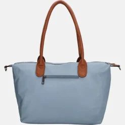 Shoppers^Charm London Buckingham shopper L staalblauw