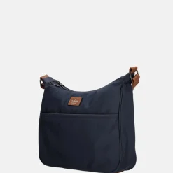 Schoudertassen^Charm London Buckingham schoudertas blauw