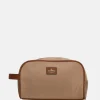 Toilettassen^Charm London Buckingham toilettas taupe