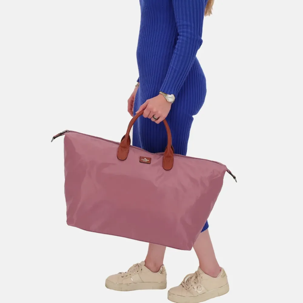 Handbagage Tassen | Weekendtassen^Charm London Buckingham weekendtas lichtpaars