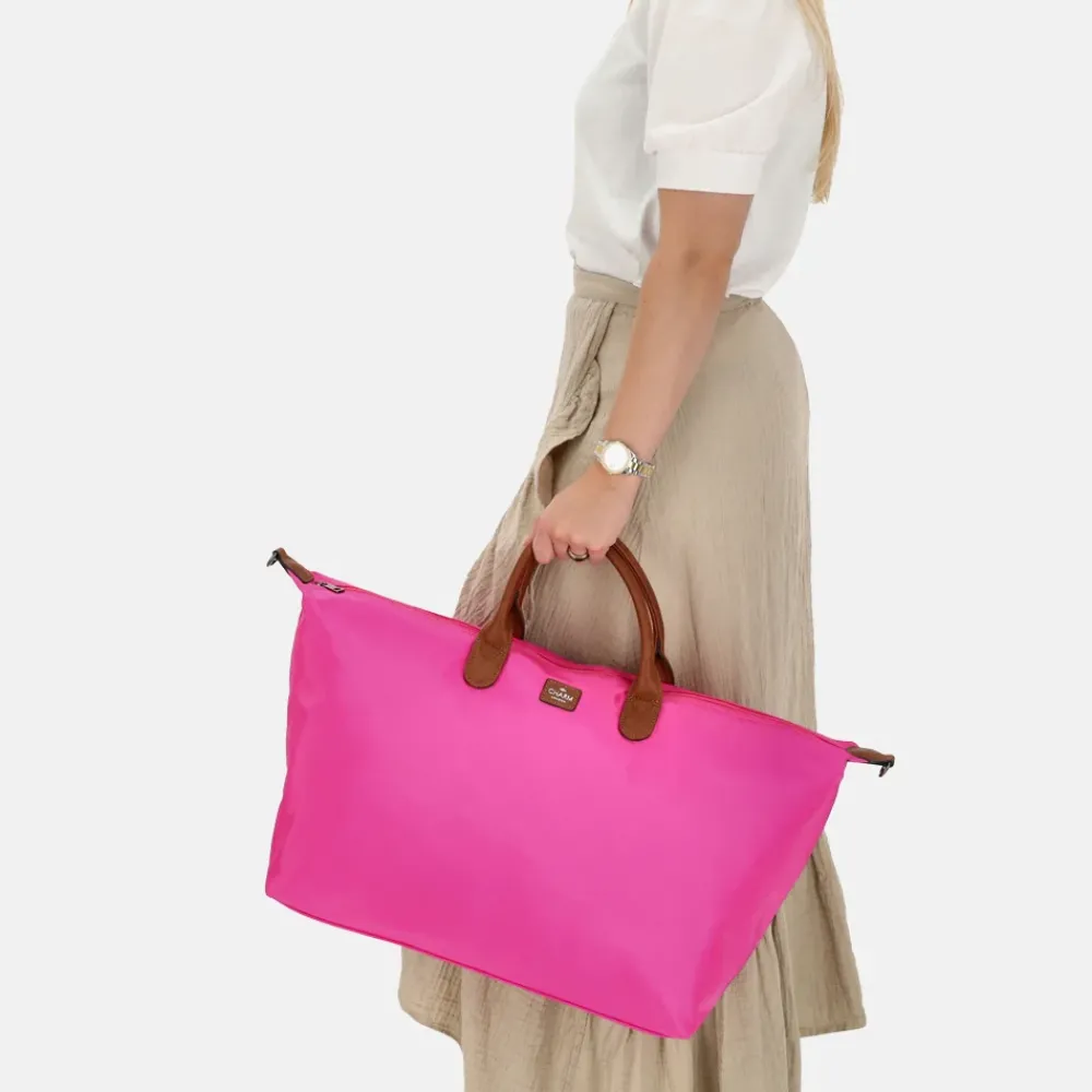 Handbagage Tassen | Weekendtassen^Charm London Buckingham weekendtas fuchsia