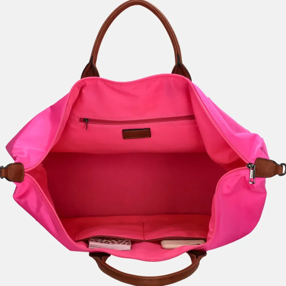 Handbagage Tassen | Weekendtassen^Charm London Buckingham weekendtas fuchsia