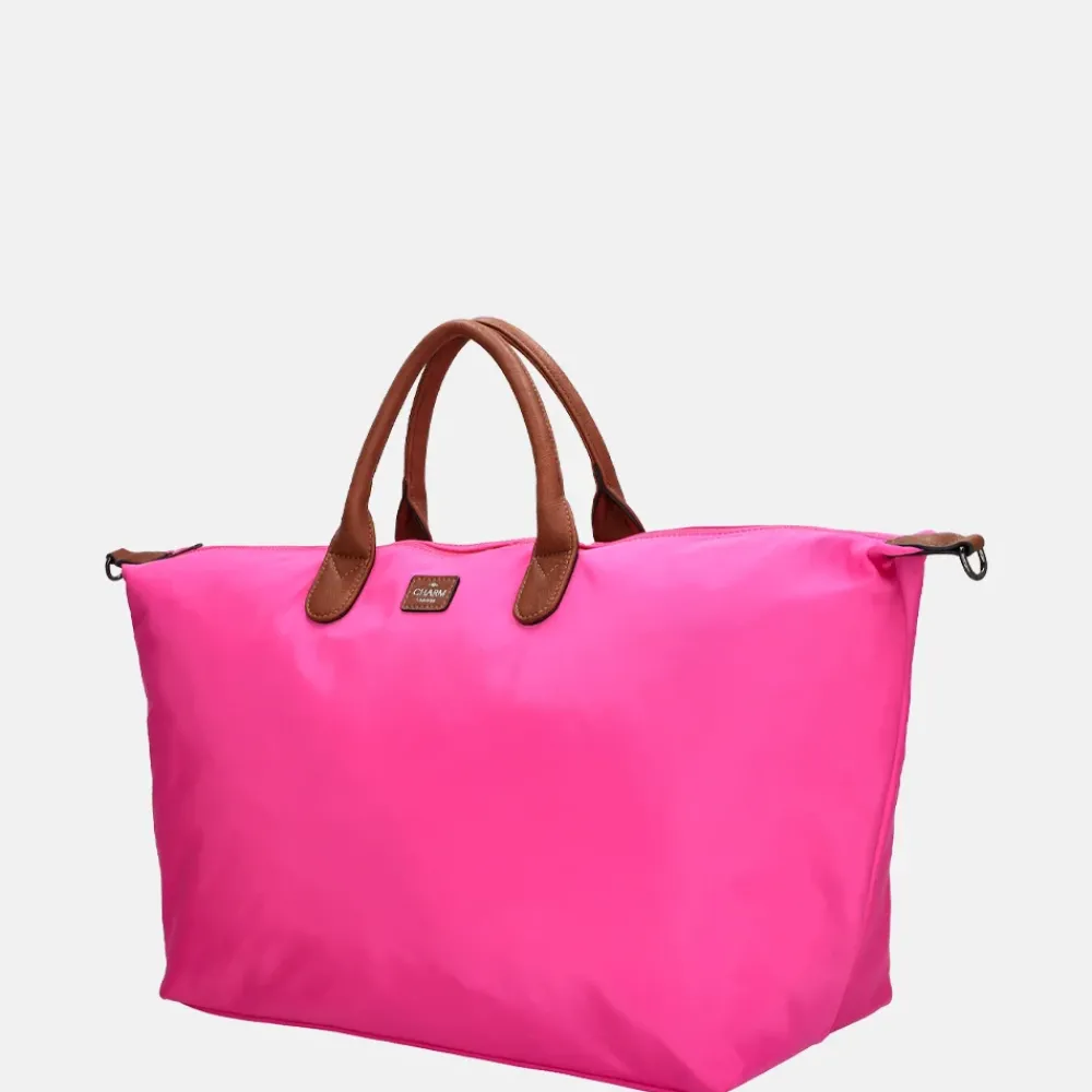 Handbagage Tassen | Weekendtassen^Charm London Buckingham weekendtas fuchsia