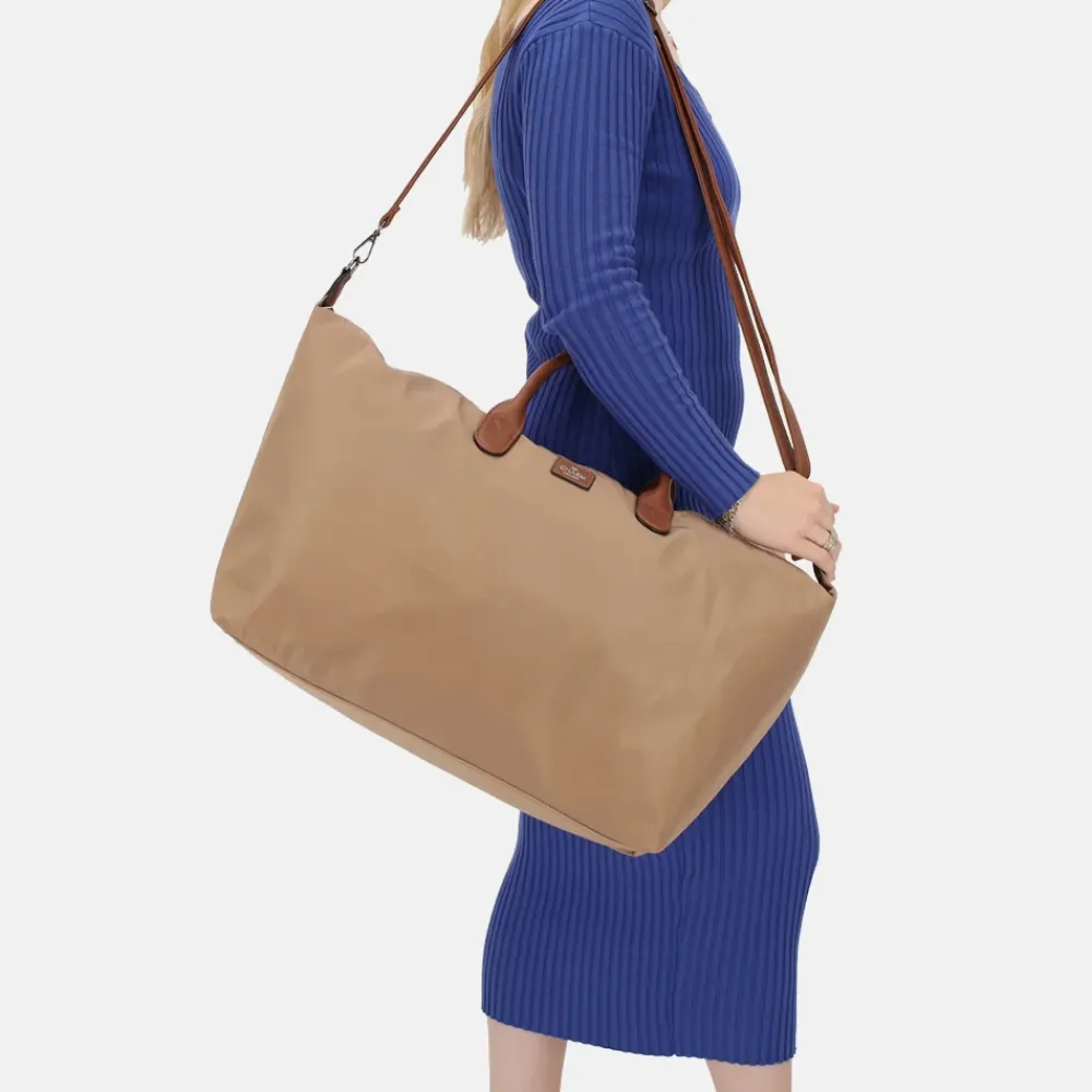 Handbagage Tassen | Weekendtassen^Charm London Buckingham weekendtas taupe